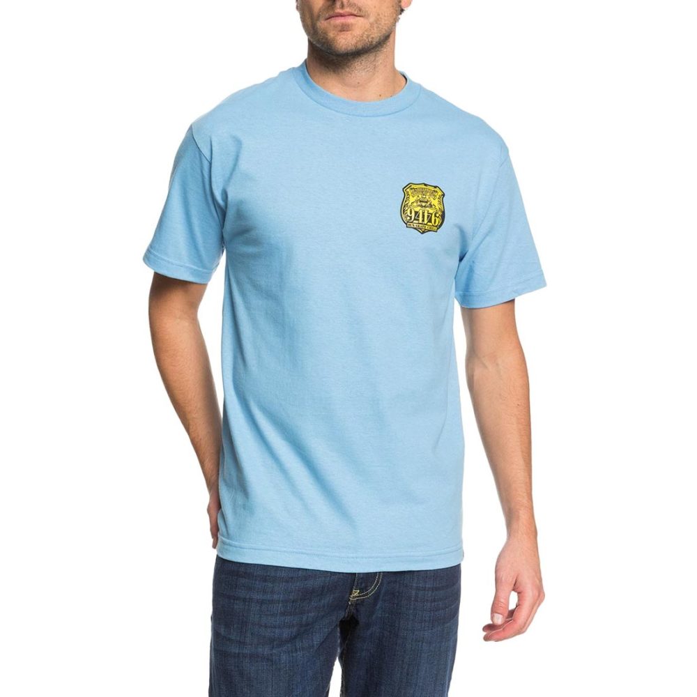 DC Shoes Philly 5 0 S/S T-Shirt - Bonnie Blue