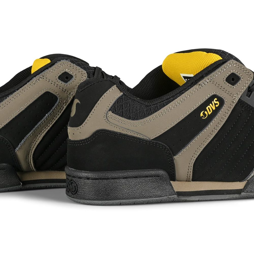 DVS Celsius Skate Shoes - Black / Yellow