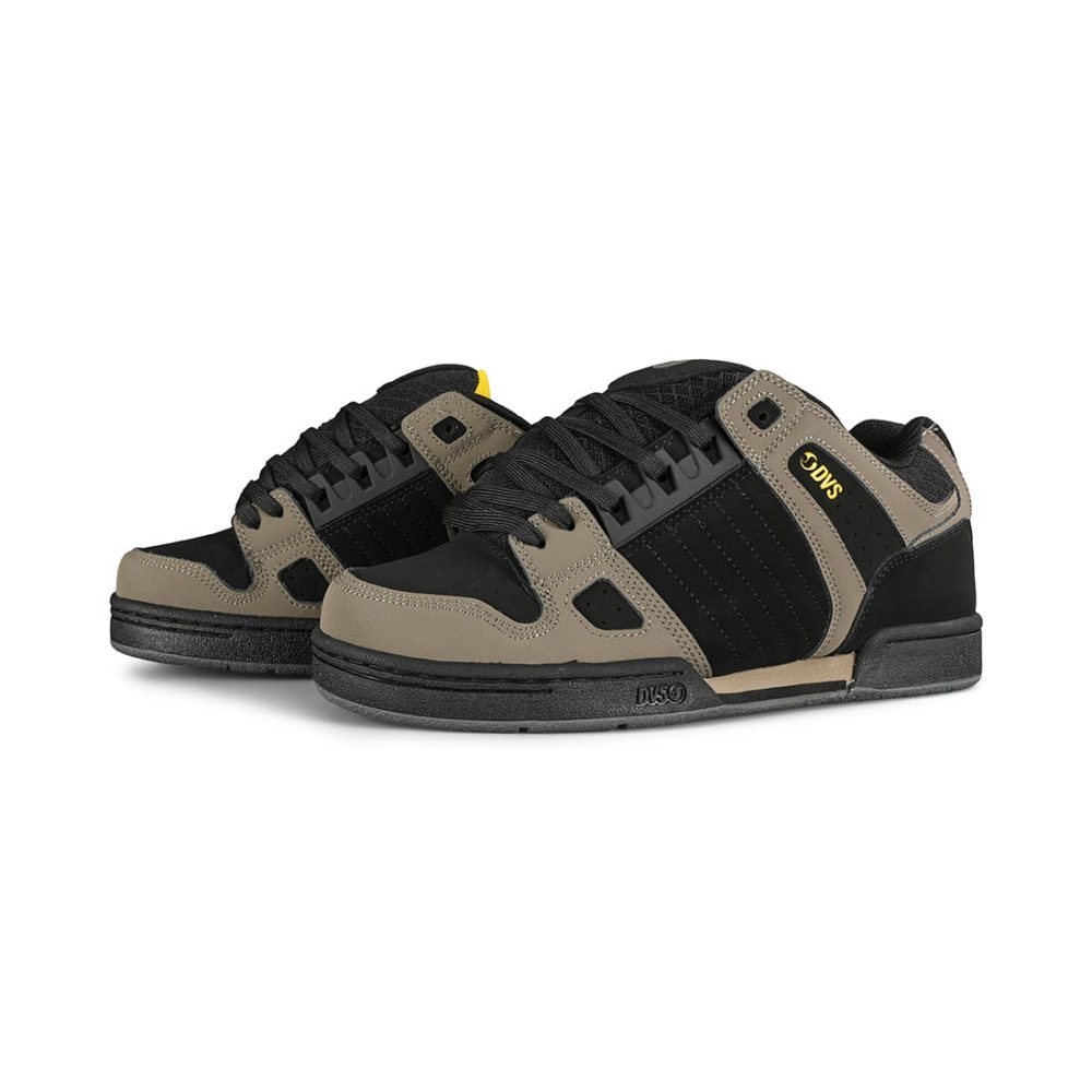 DVS Celsius Skate Shoes - Brindle/Black/Yellow