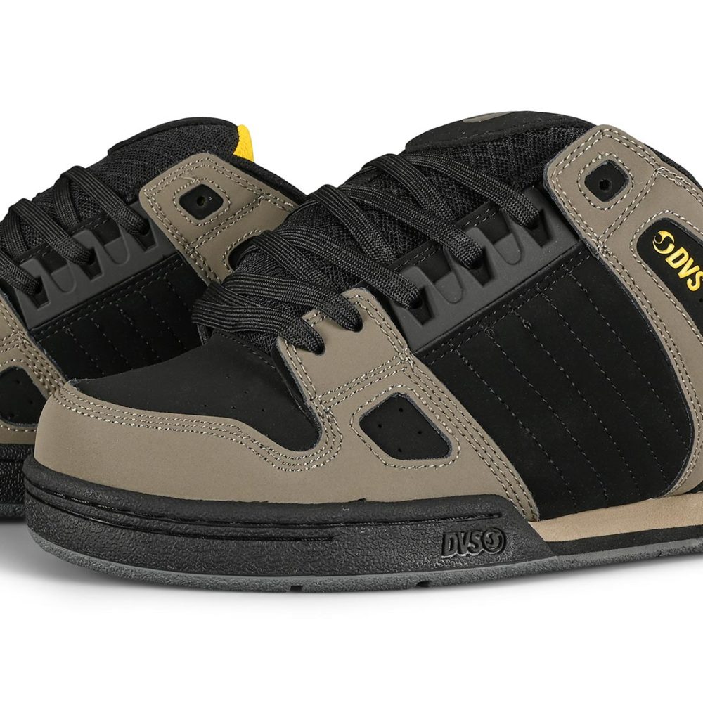 DVS Celsius Skate Shoes - Black / Yellow