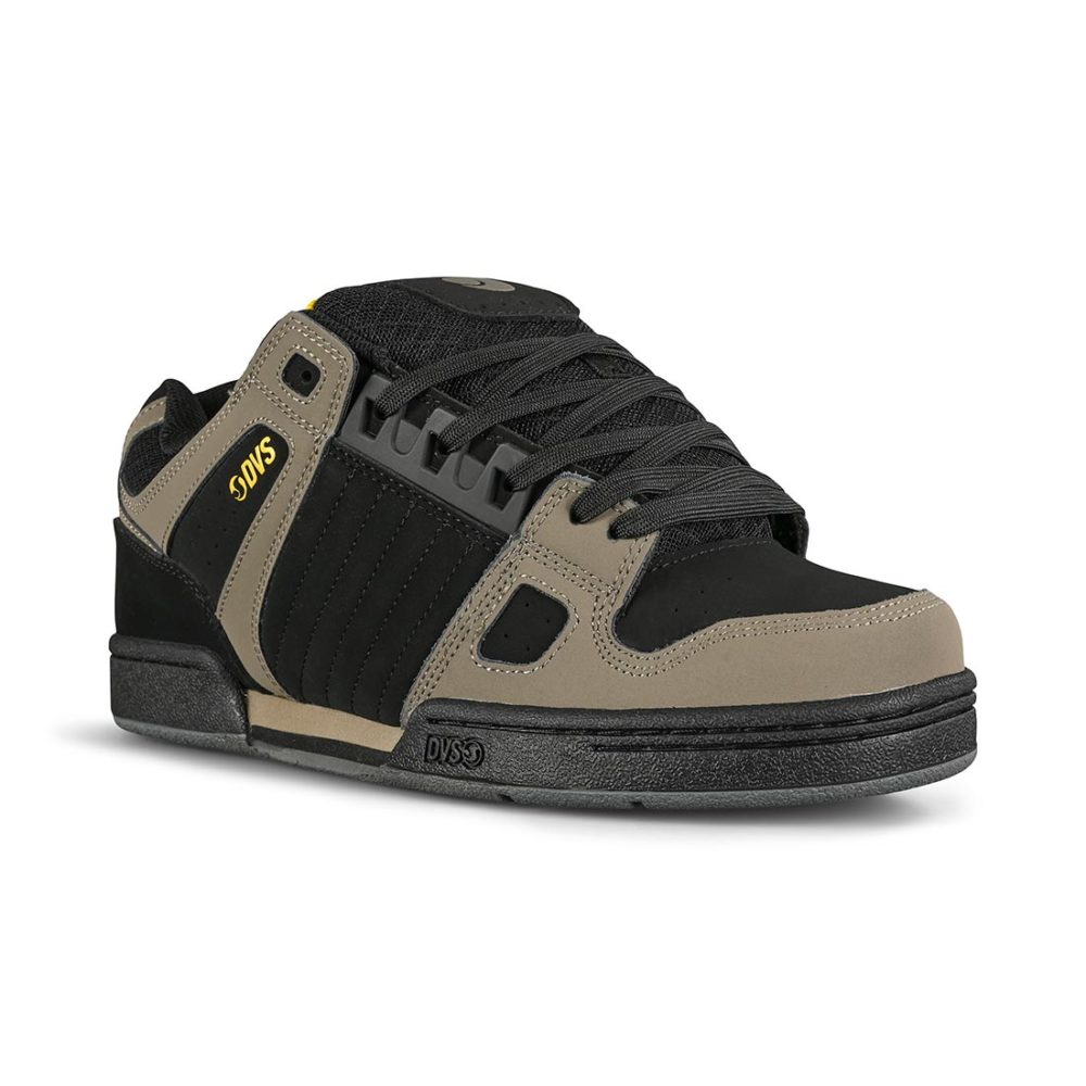 DVS Celsius Skate Shoes - Black / Yellow