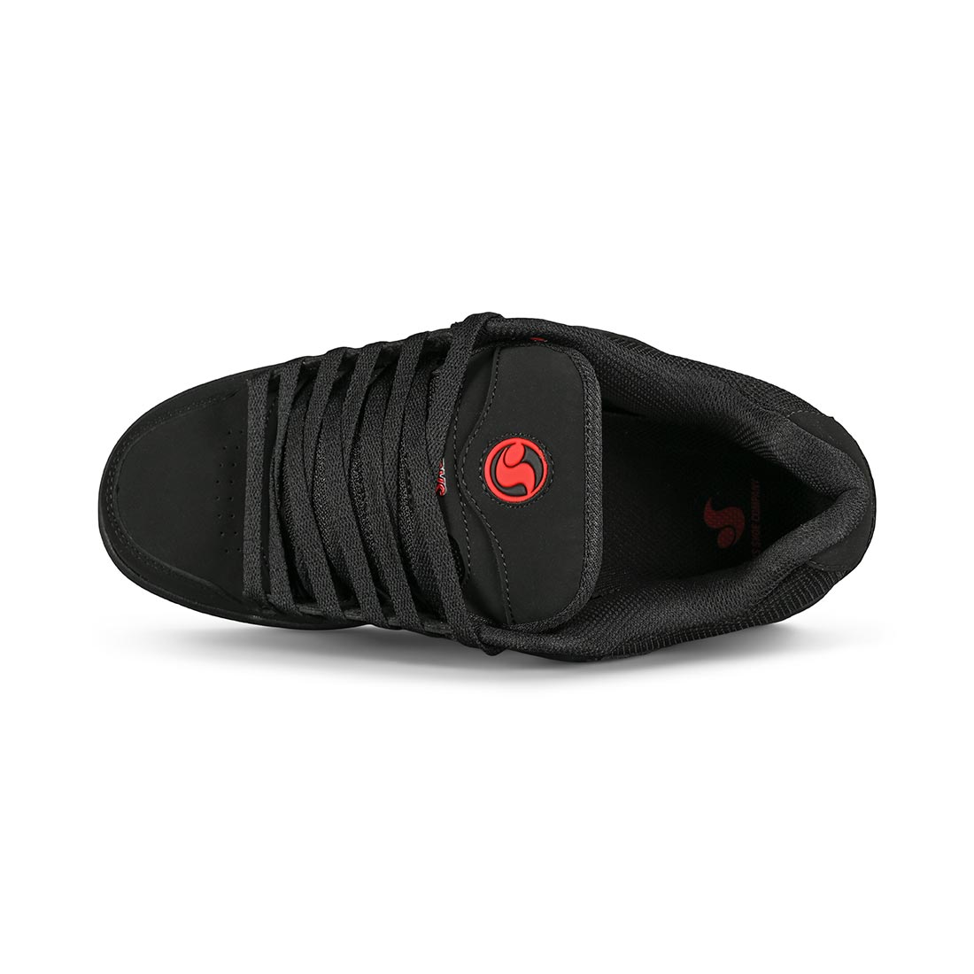 DVS Enduro Heir Skate Shoes Black Red Gum Supereight