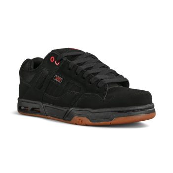 DVS Enduro Heir Skate Shoes - Black / Red / Gum