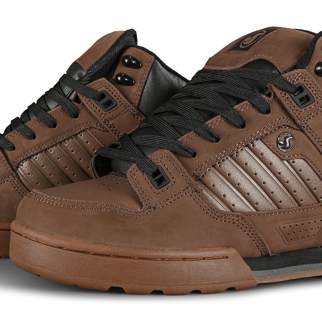 DVS Militia Boot Brown Black Gum Supereight