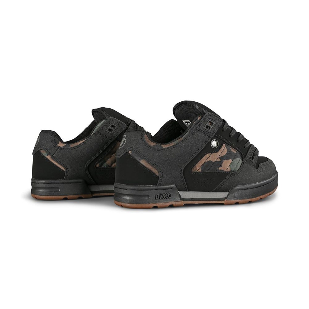 DVS Militia Snow Shoes - Black / Camo Leather