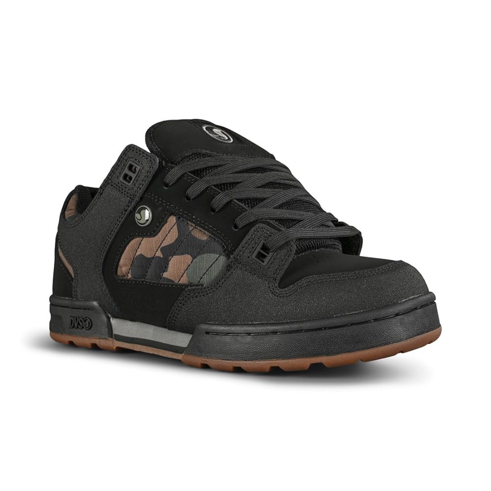 DVS Militia Snow Shoes - Black / Camo Leather