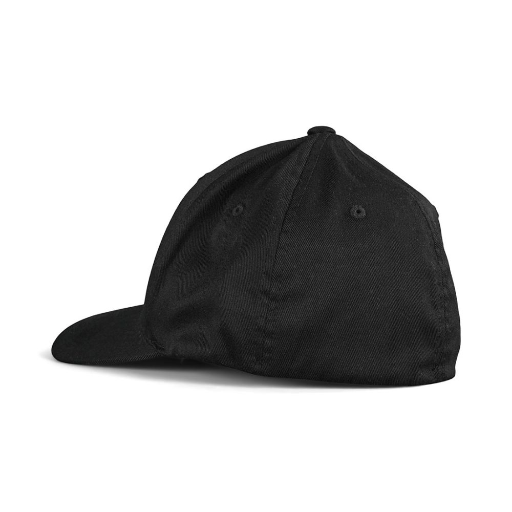 Volcom Euro XFit Flexfit Cap - Black / Black