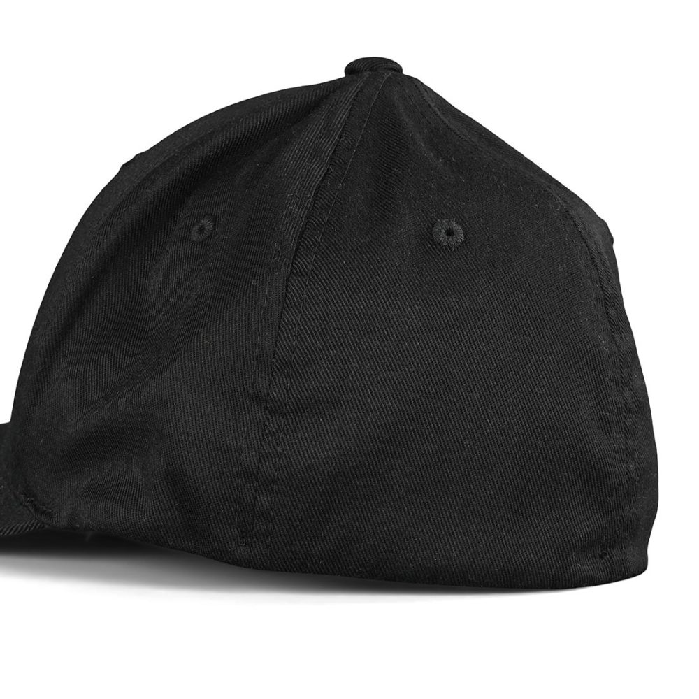 Volcom Euro XFit Flexfit Cap - Black / Black