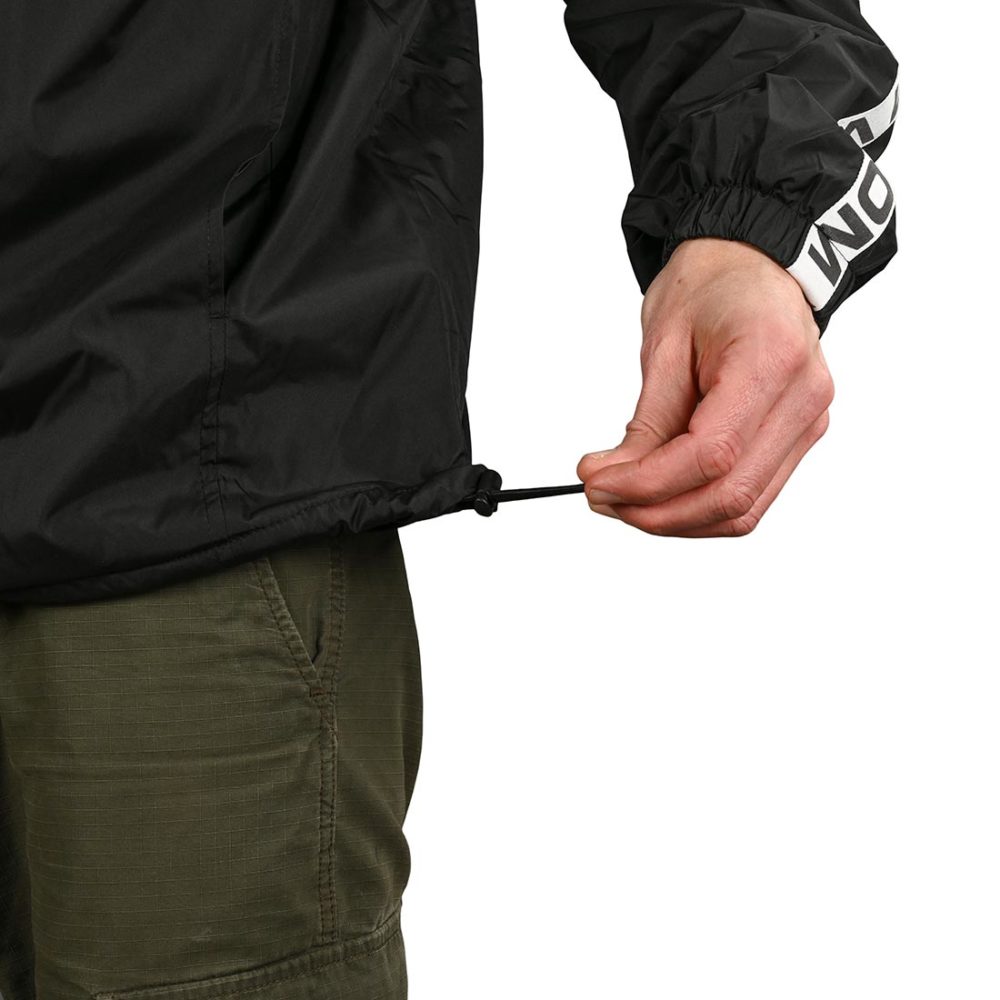 Volcom Kane Windbreaker Jacket - Black