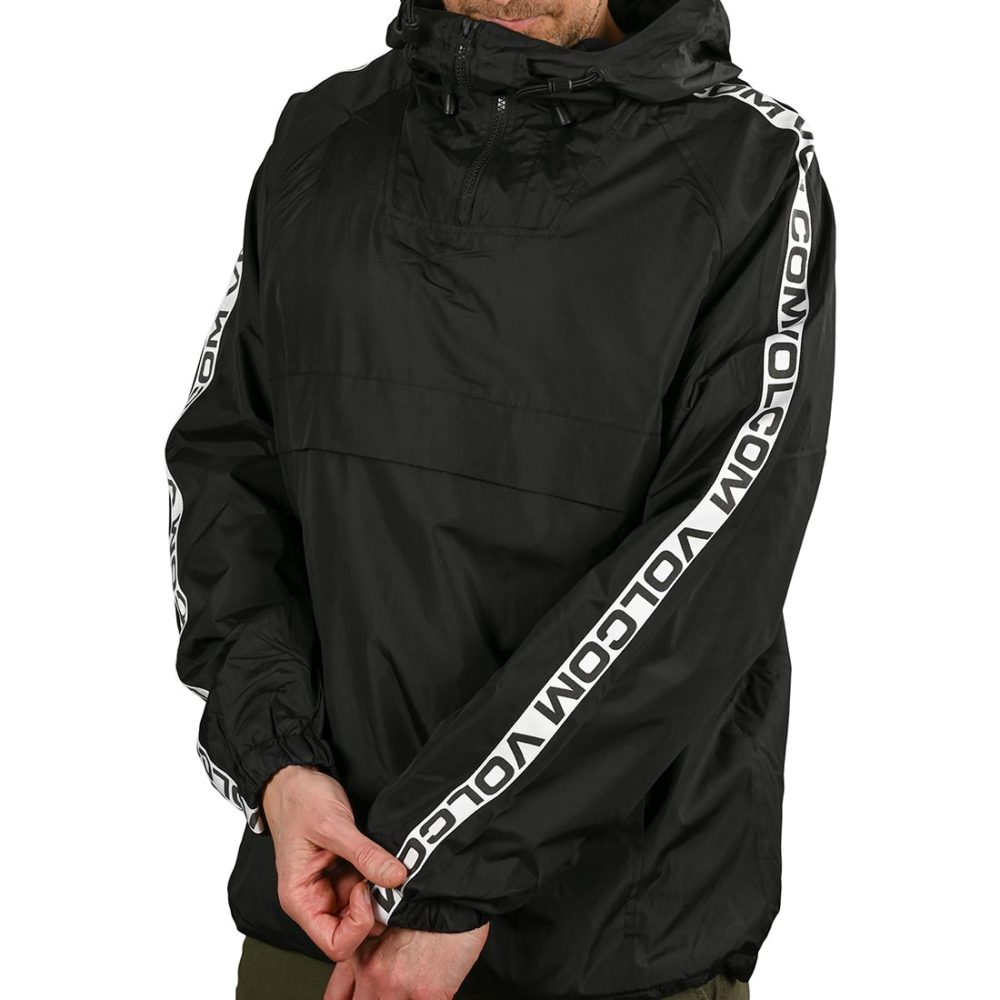 Volcom Kane Windbreaker Jacket - Black