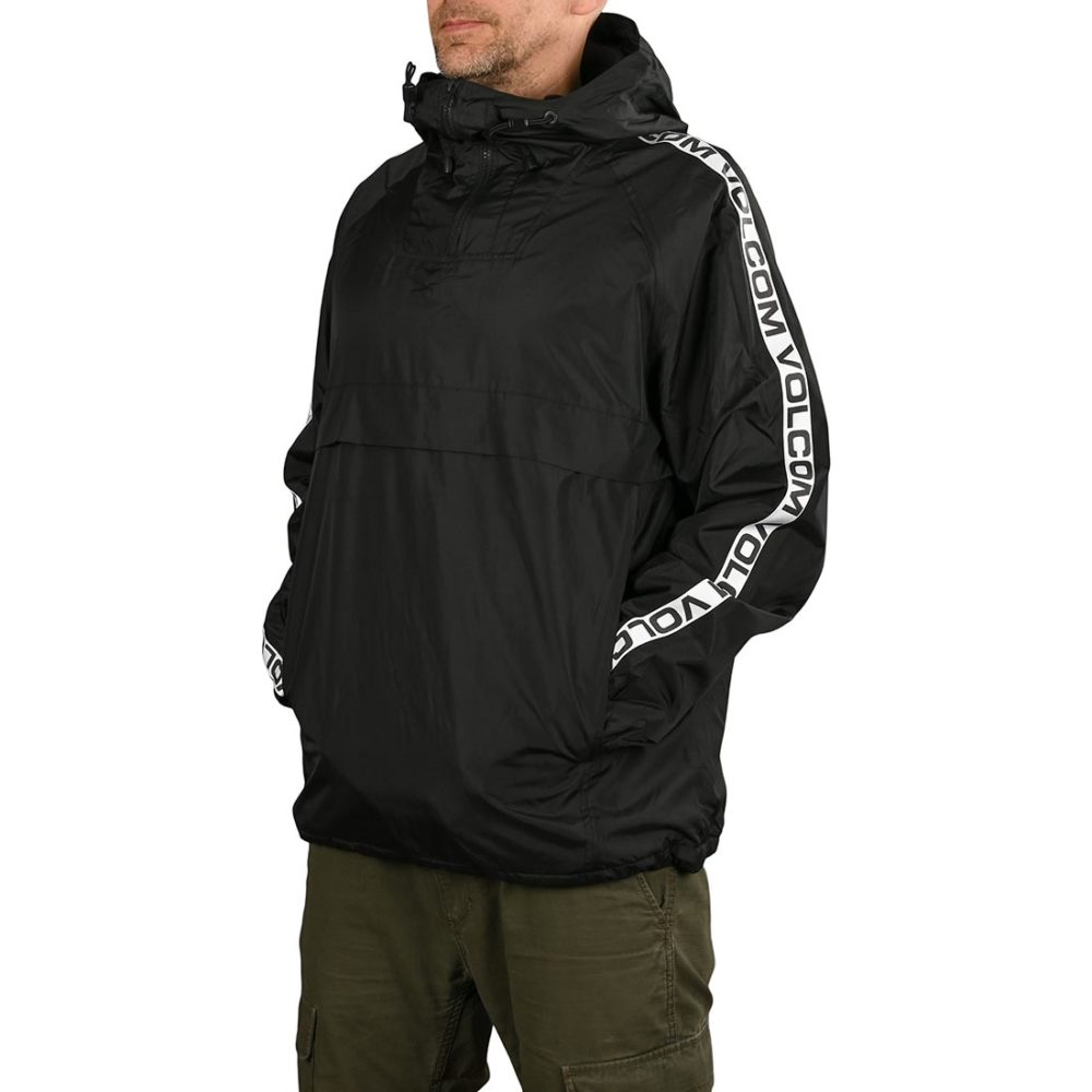 Volcom Kane Windbreaker Jacket - Black