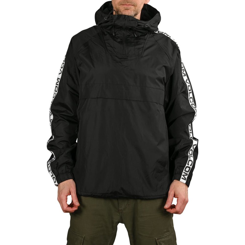 Volcom Kane Windbreaker Jacket - Black