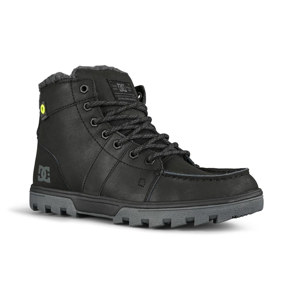 DC Woodland Lace Up Winter Boot - Armor / Black