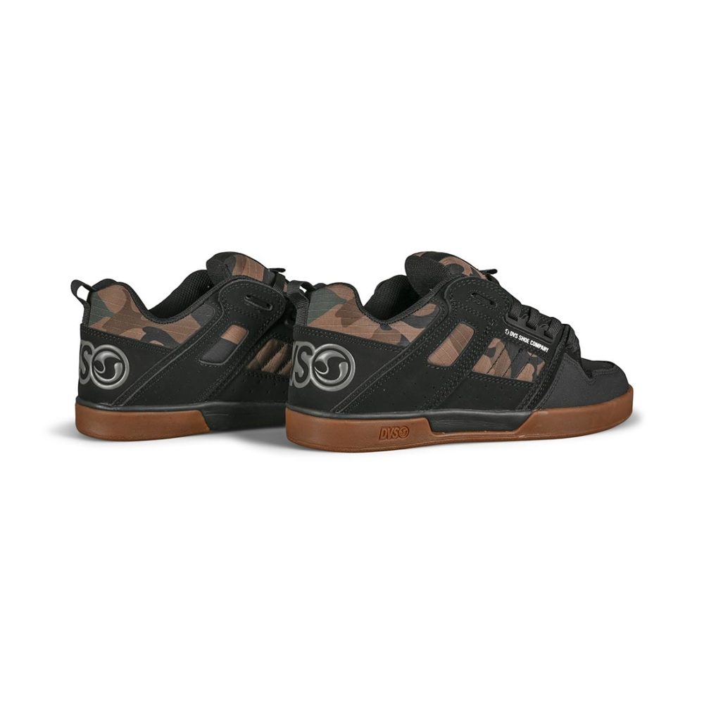 DVS Comanche 2.0+ Skate Shoes - Black / Camo