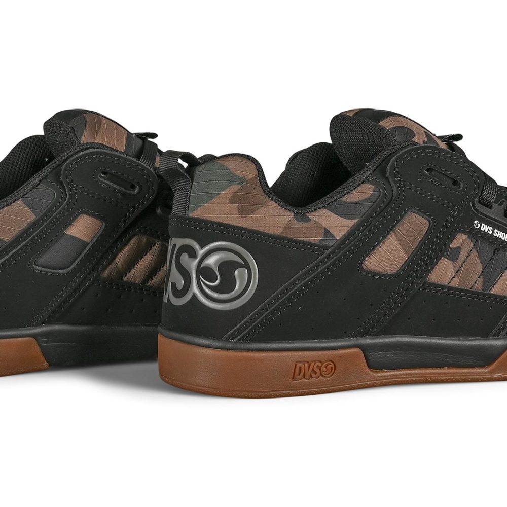 DVS Comanche 2.0+ Skate Shoes - Black / Camo