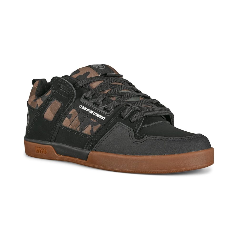 DVS Comanche 2.0+ Skate Shoes - Black / Camo