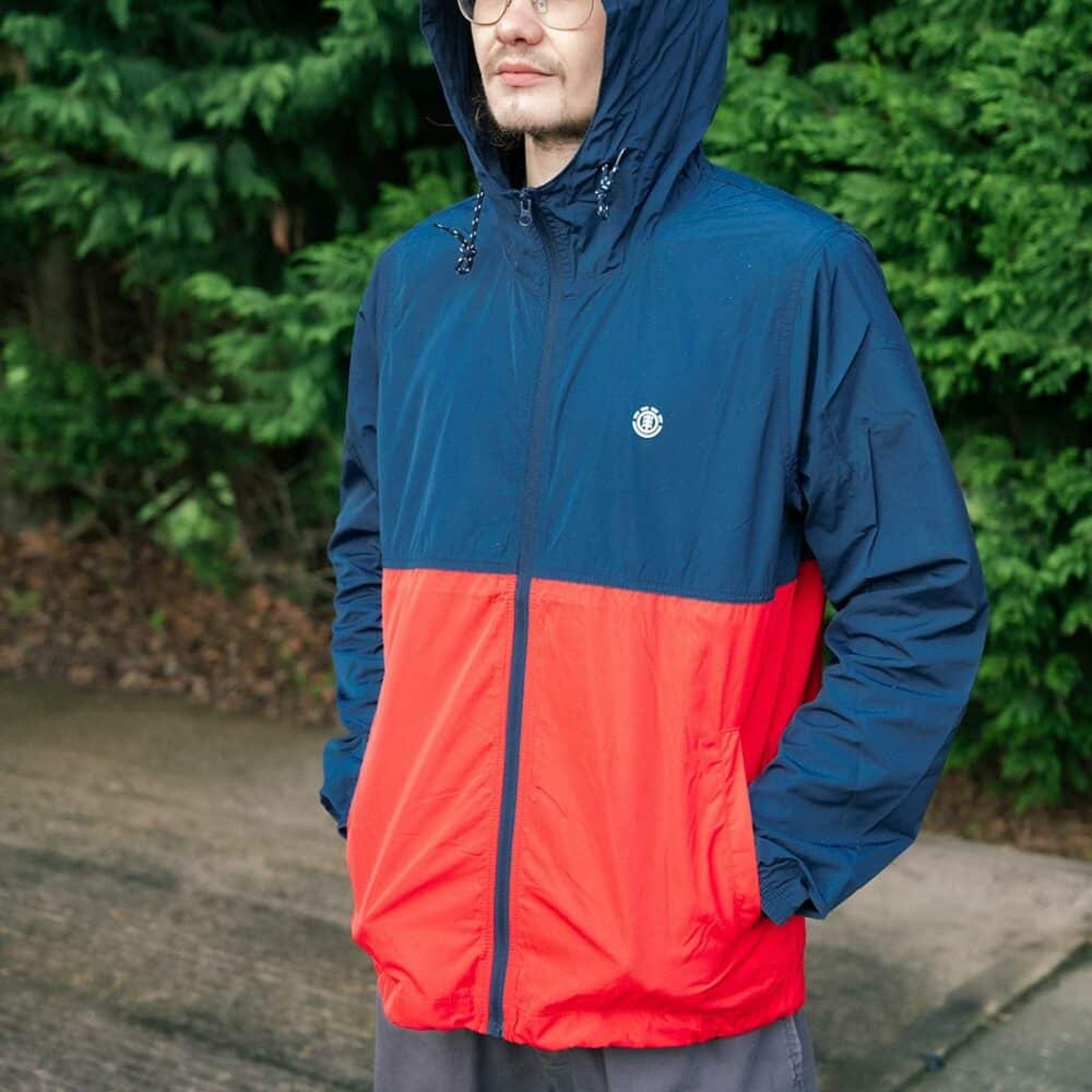 Element Alder Fundamental Jacket - Fire Red