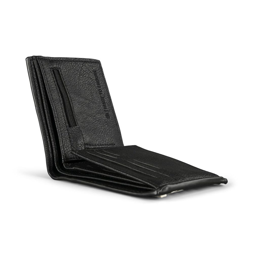 Element Daily PU Leather Wallet - Flint Black