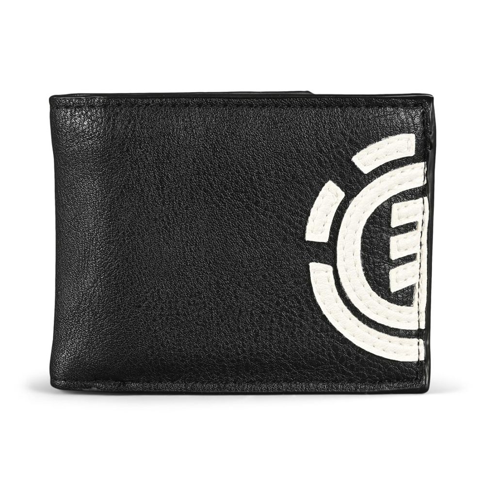 Element Daily PU Leather Wallet - Flint Black