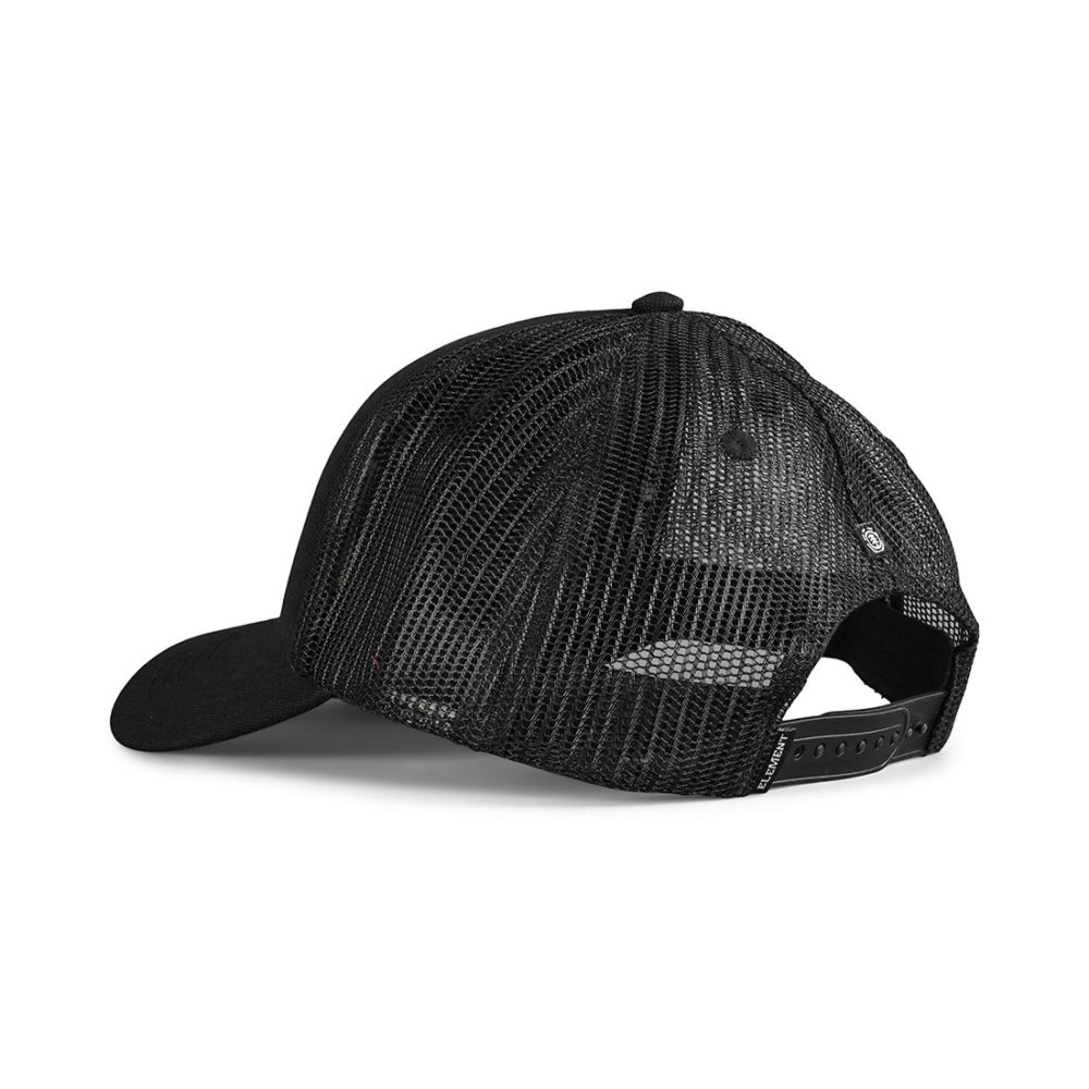 Element Icon Mesh Trucker Cap - All Black