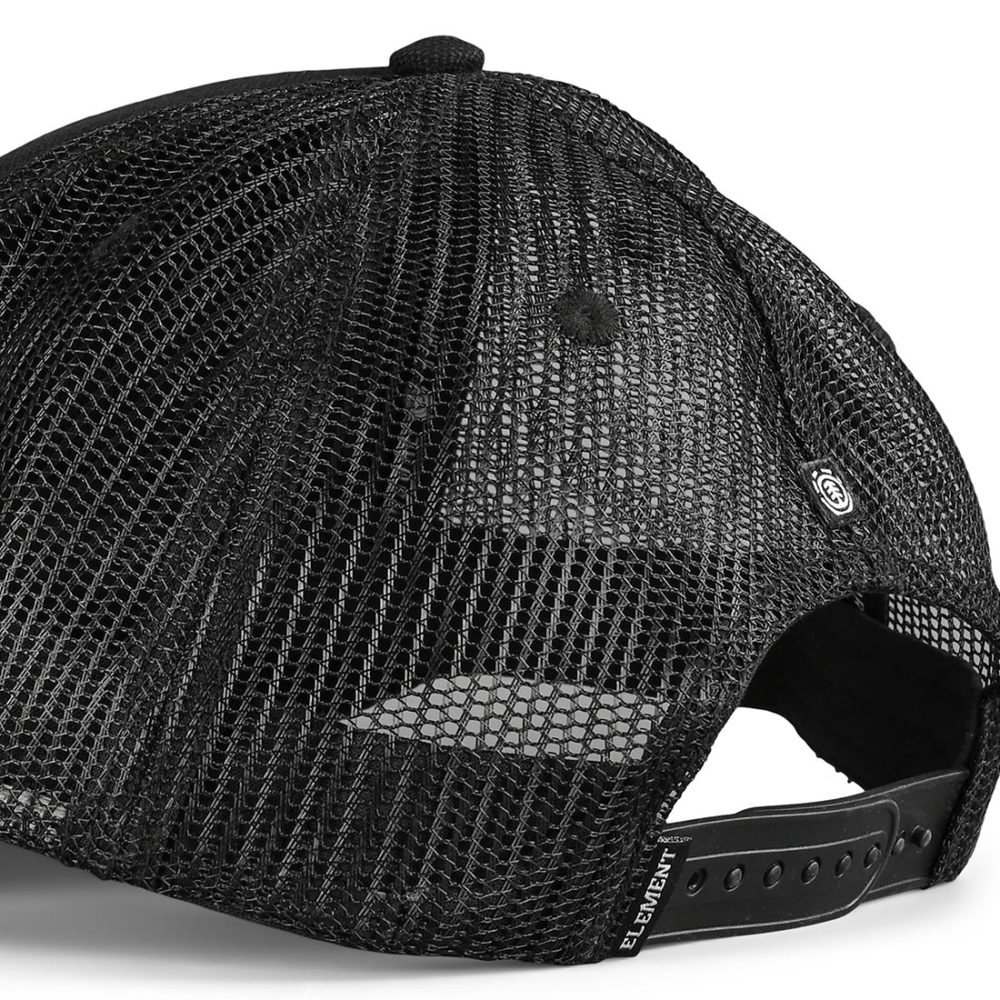 Element Icon Mesh Trucker Cap - All Black