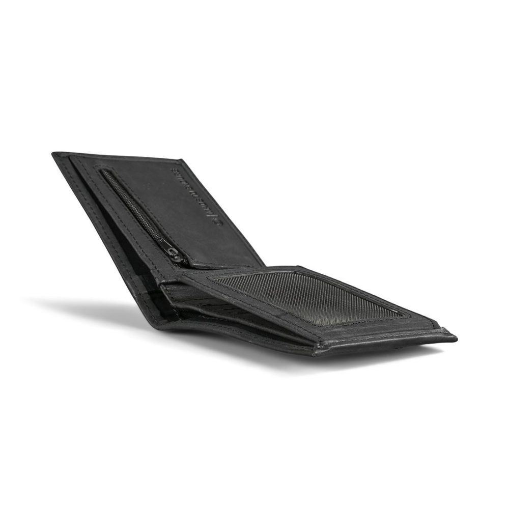 Element Segur Leather Wallet - Black