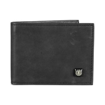 Element Segur Leather Wallet - Black