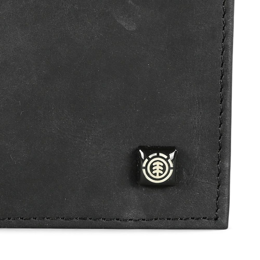 Element Segur Leather Wallet - Black