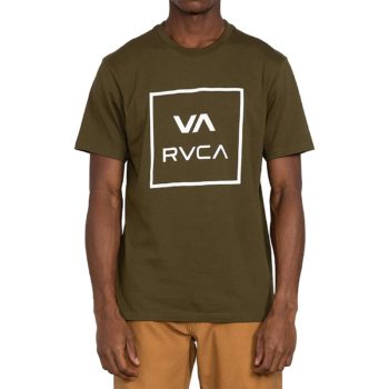 RVCA Front VA All The Way S/S T-Shirt - Sequoia Green