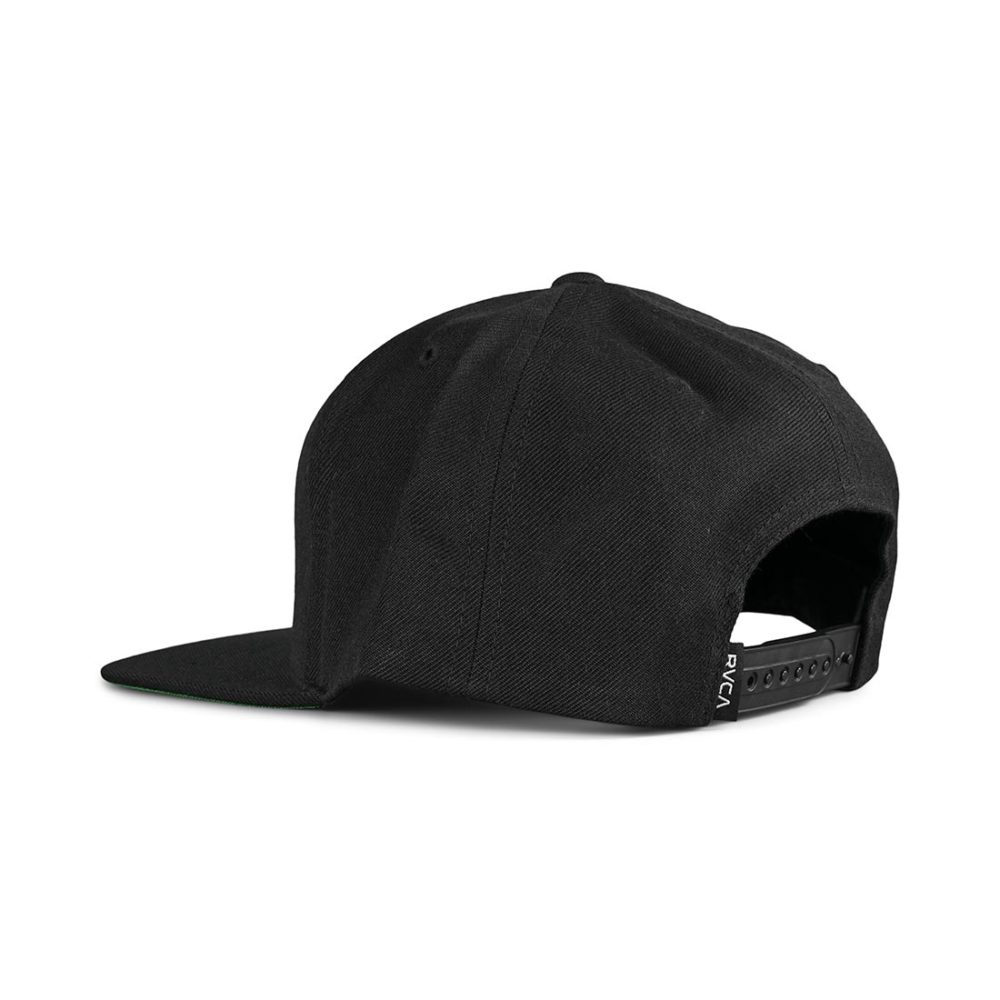 RVCA VA Patch Snapback Cap - Black