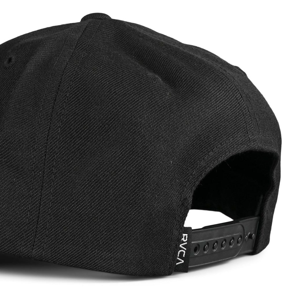 RVCA VA Patch Snapback Cap - Black