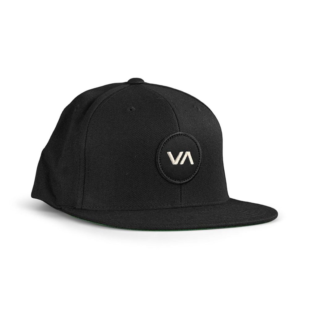 RVCA VA Patch Snapback Cap - Black