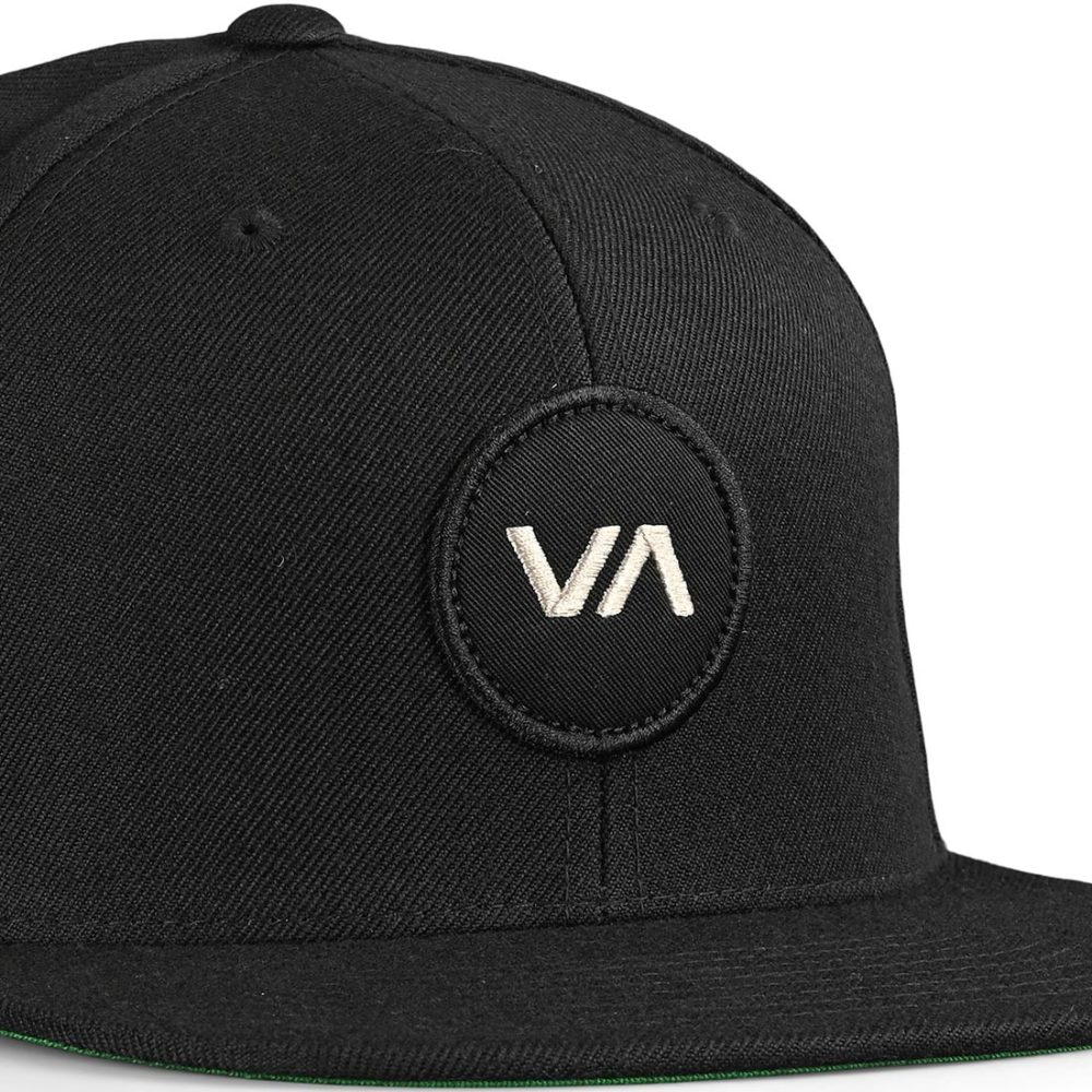 RVCA VA Patch Snapback Cap - Black