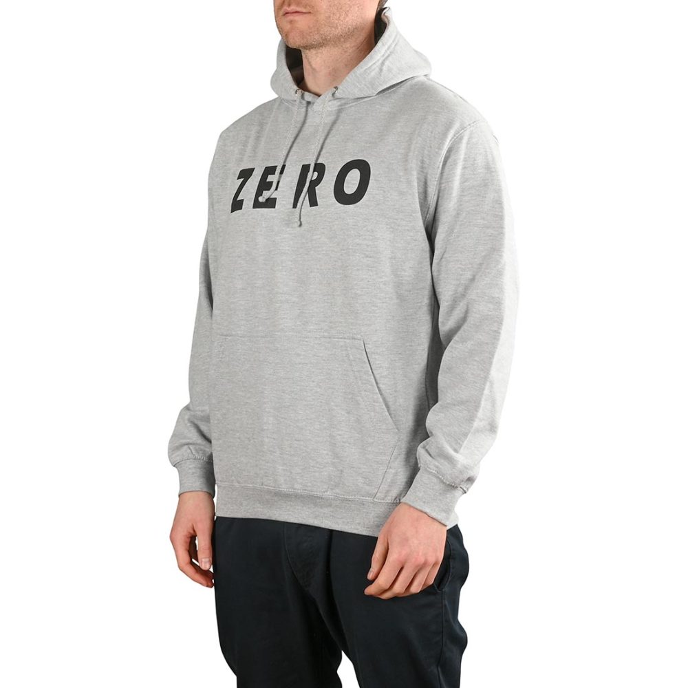 Zero Army Pullover Hoodie - Grey / Black