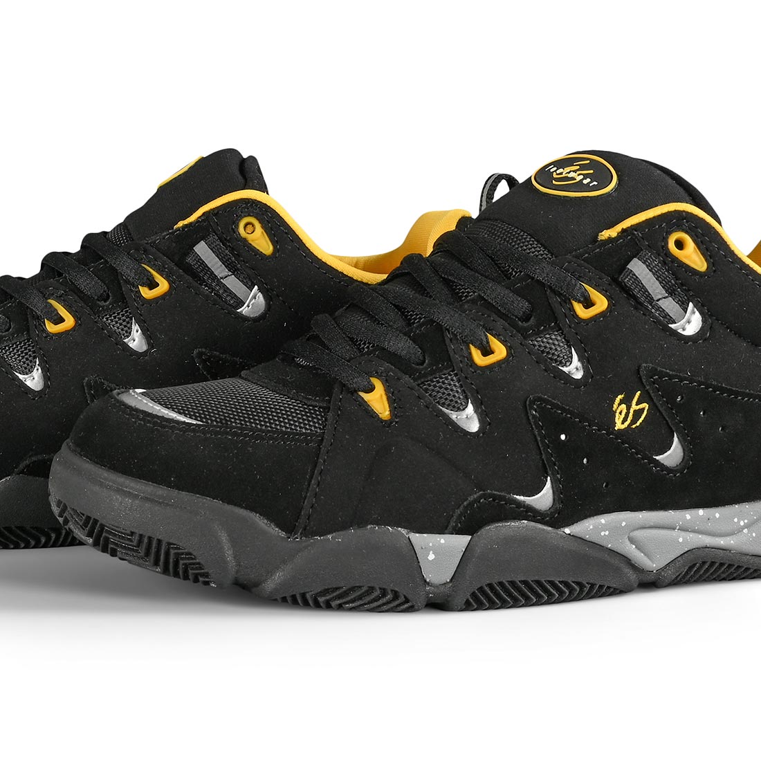 eS Symbol Skate Shoes - Black / Yellow 