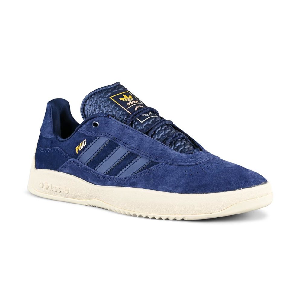 Adidas Puig Skate Shoes - Night Sky / Night Sky / Chalk White