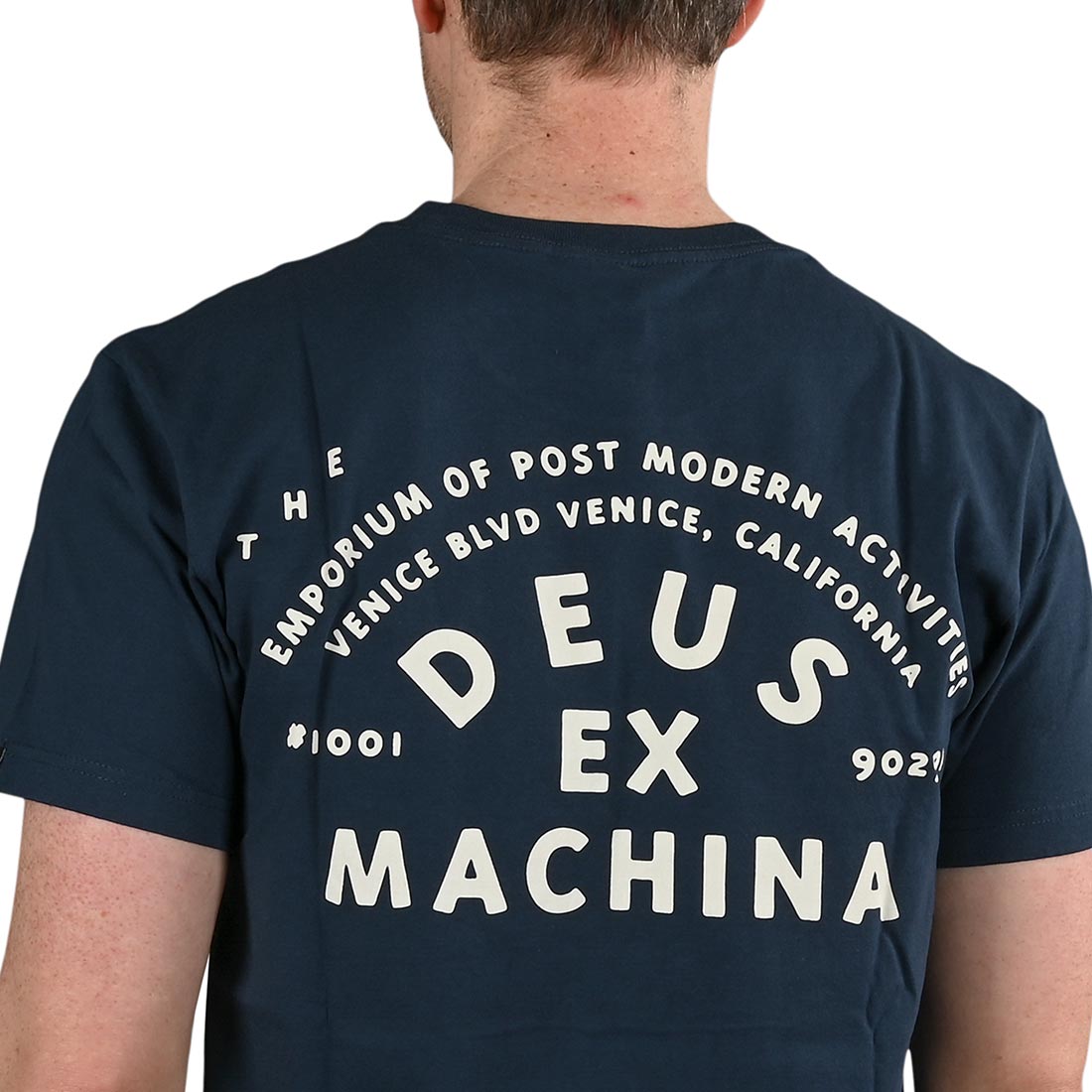 Deus Ex Machina The A100 S/S T-Shirt - Navy - Supereight