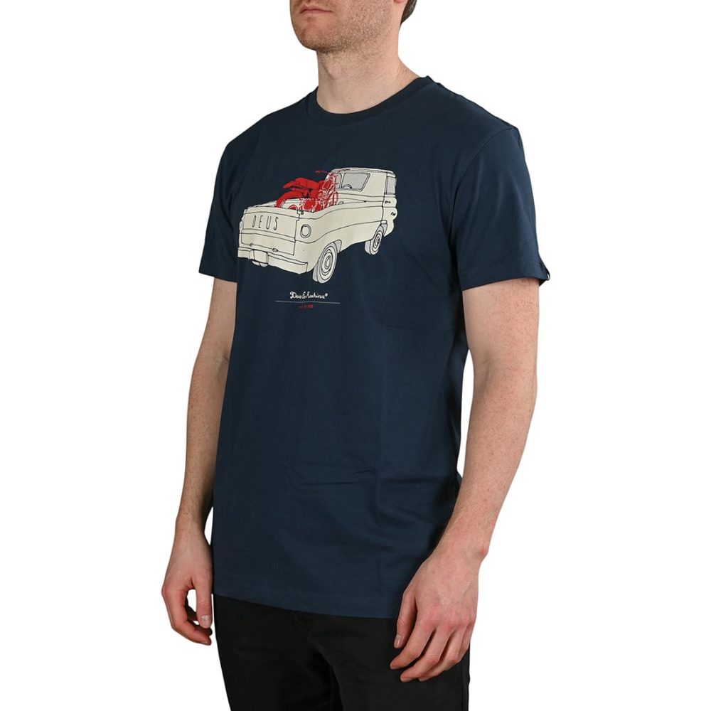 Deus Ex Machina The A100 S/S T-Shirt - Navy