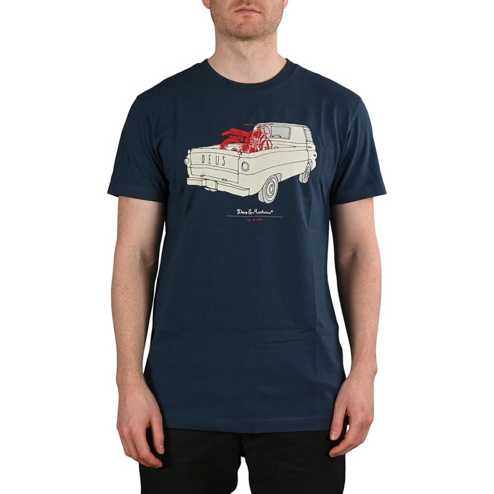 Deus Ex Machina The A100 S/S T-Shirt - Navy