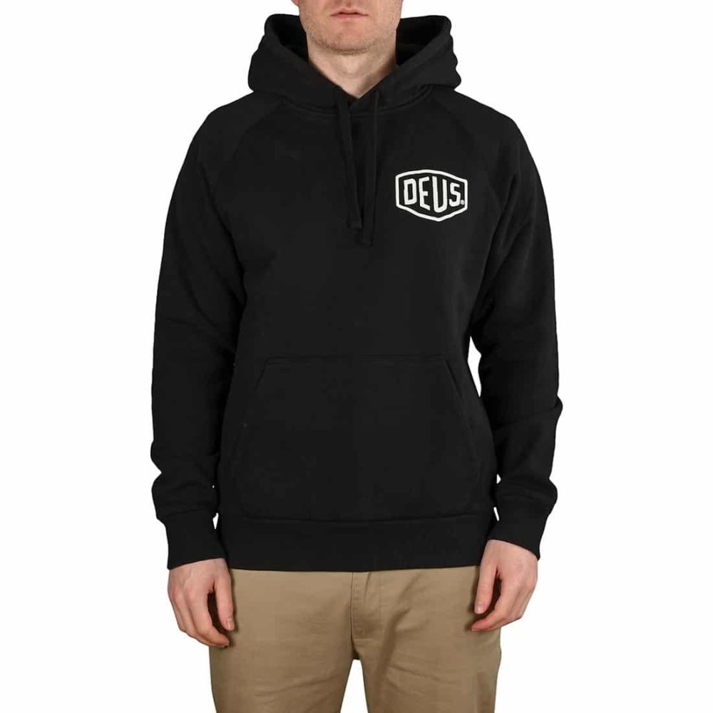 Deus Ex Machina Tokyo Address Pullover Hoodie - Black