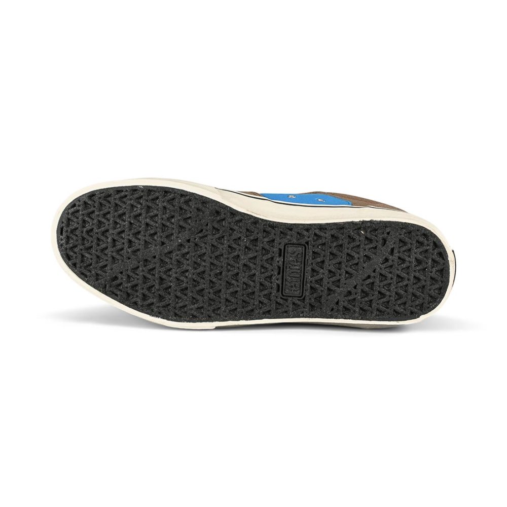 Etnies Barge Preserve Skate Shoes - Brown / Blue