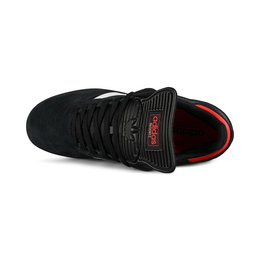 Adidas Busenitz Skate Shoes - Core Black/Core White/Vivid Red