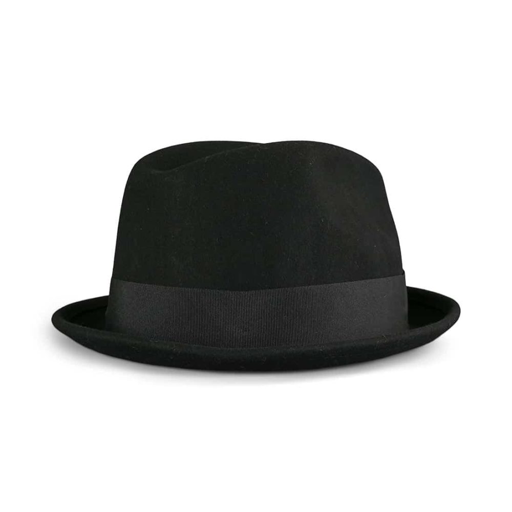 Brixton Gain Fedora Hat - Black