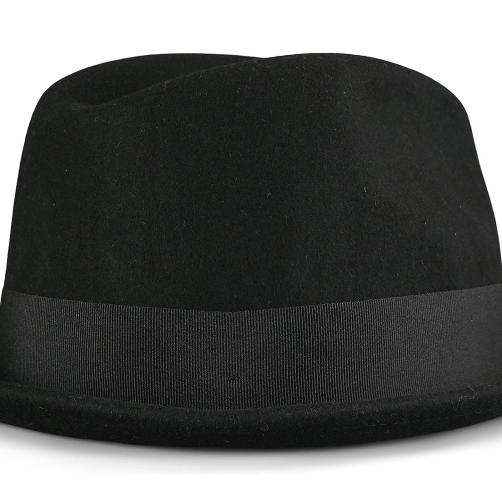 Brixton Gain Fedora Hat - Black