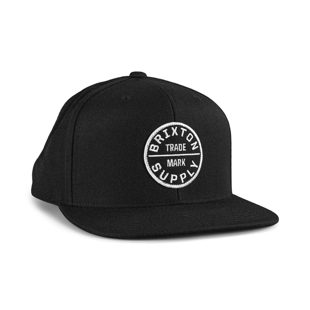 Brixton Oath III Snapback Cap - Black