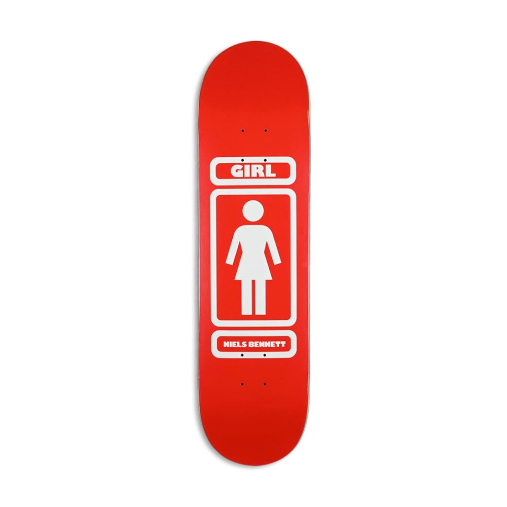 Girl Niels Bennett 93 Til W40 V2 8.25" Skateboard Deck