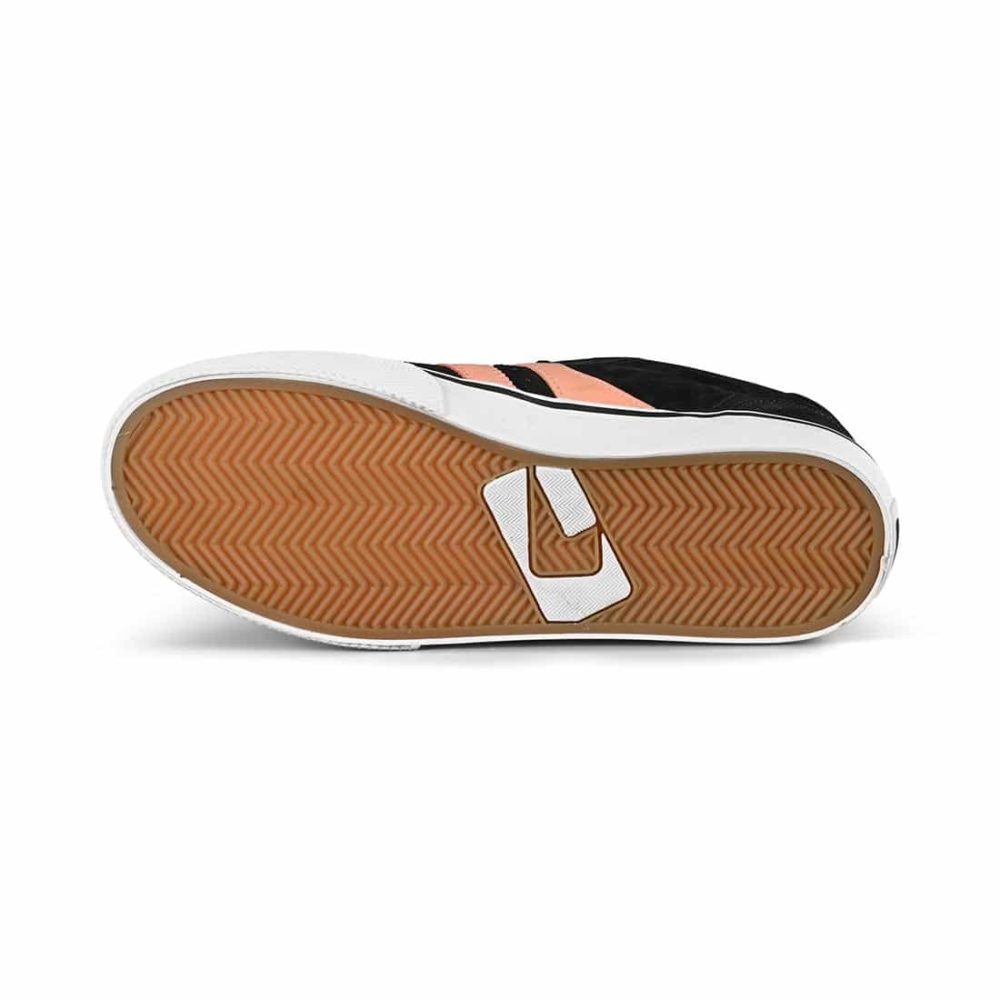 Globe Encore 2 Skate Shoes - Black / Salmon