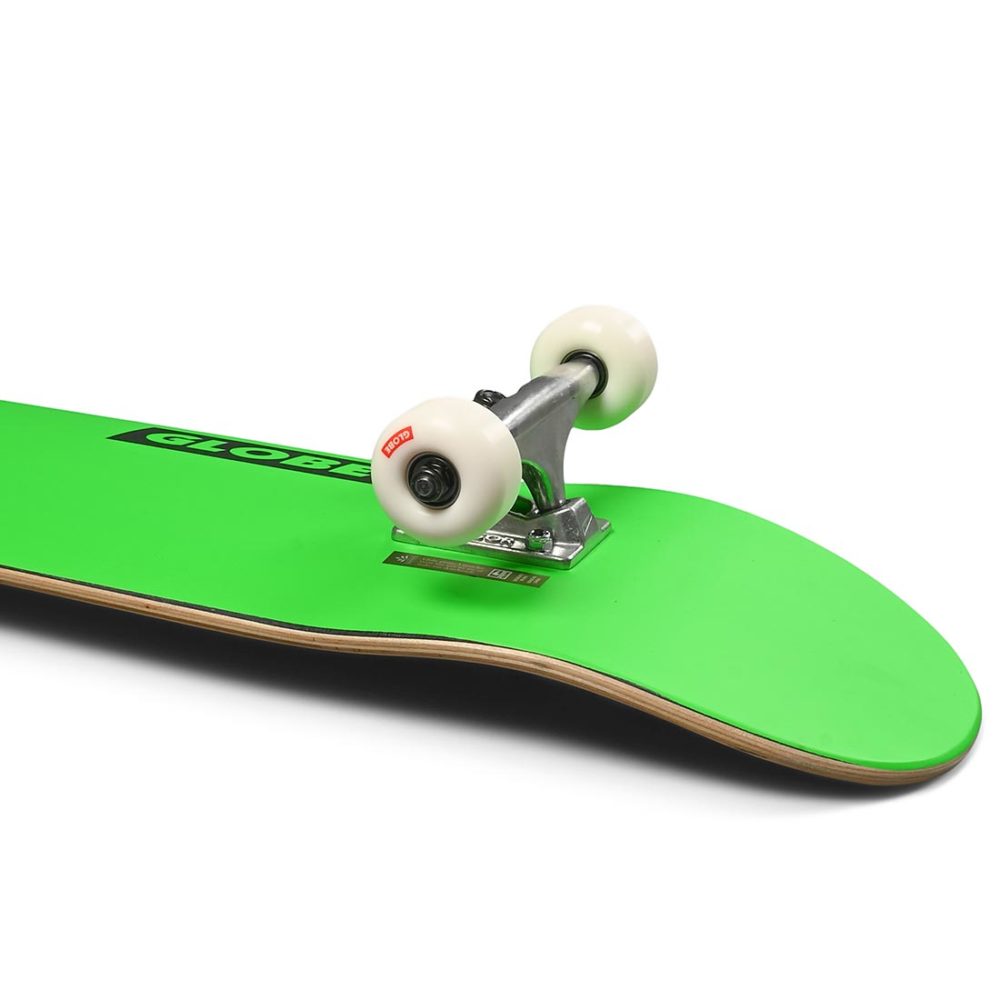 Globe Goodstock 8" Complete Skateboard - Neon Green