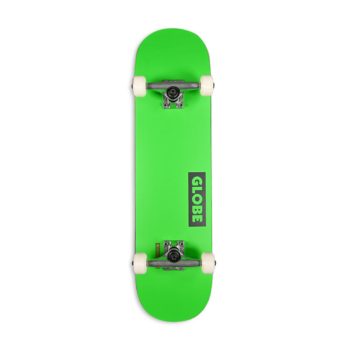 Globe Goodstock 8" Complete Skateboard - Neon Green