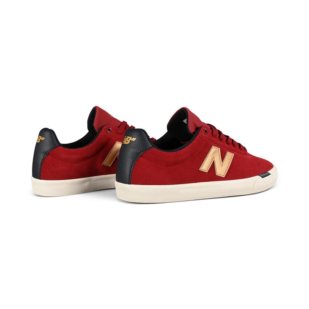 New Balance Numeric 22 Skate Shoes - Red / Gold